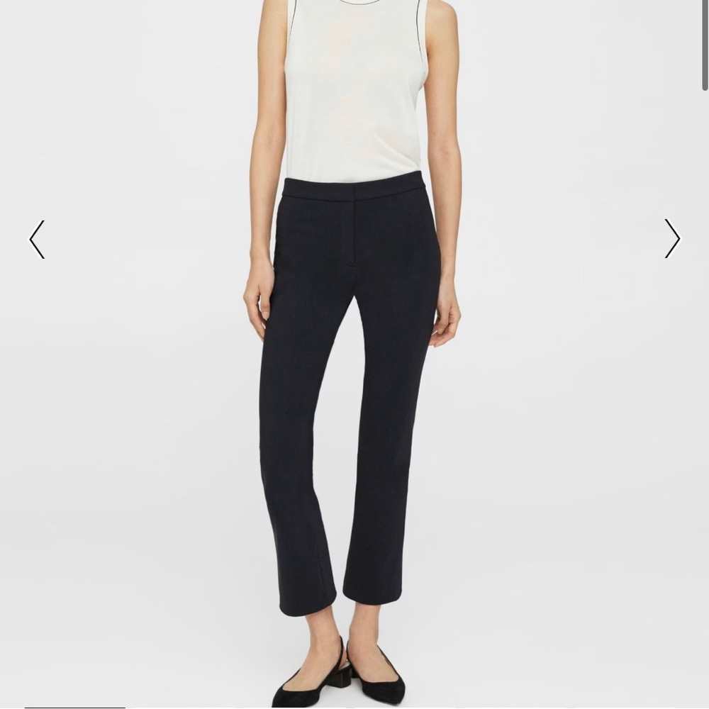 Theory Black dress pants. Slim cut. Size 0. 28.5” inseam. Ankle length